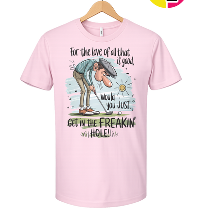 Golf Get In The Hole Tee