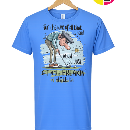 Golf Get In The Hole Tee