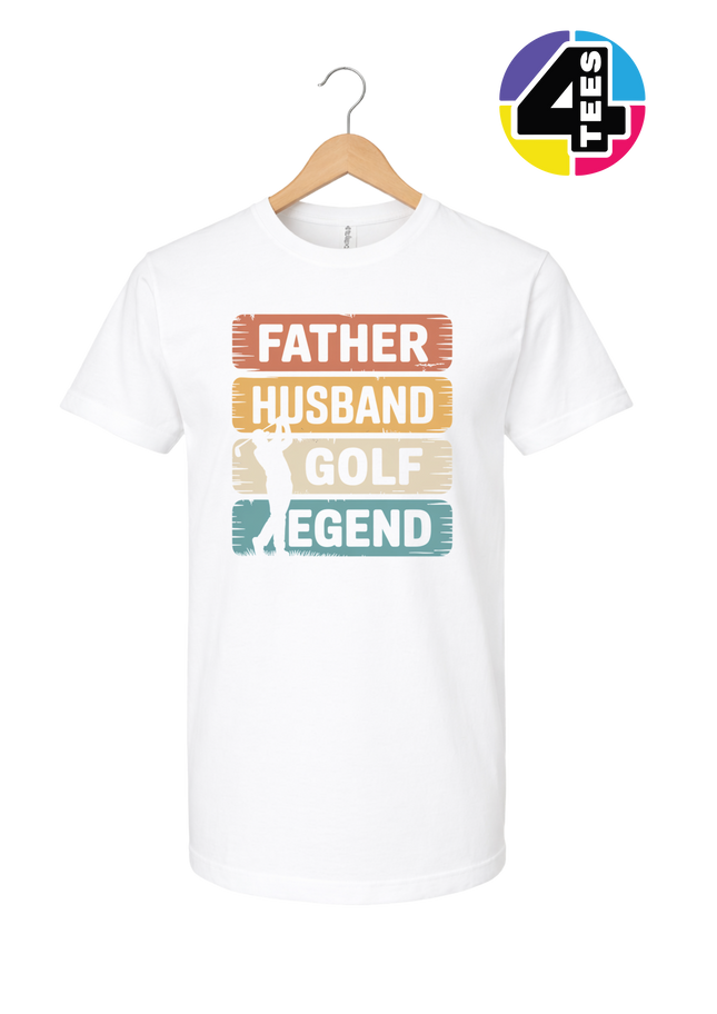 Father Husband Golf Legend Tee