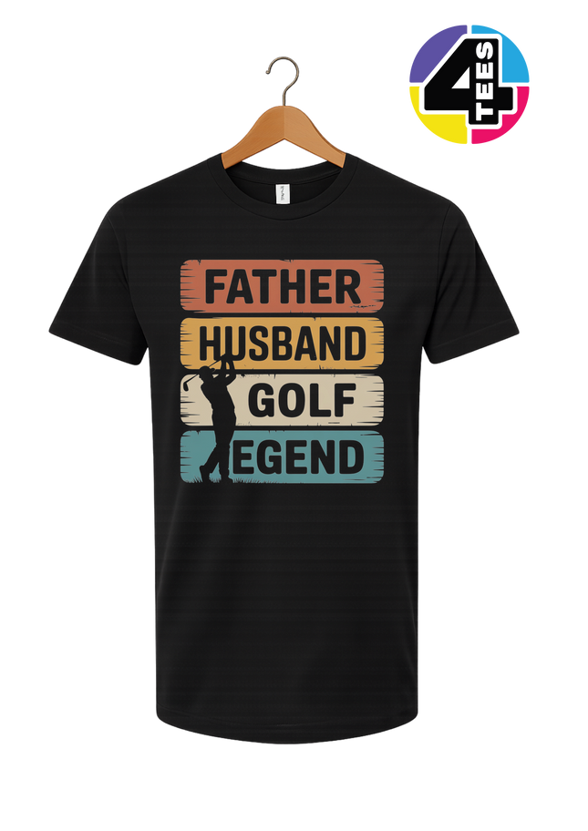 Father Husband Golf Legend Tee