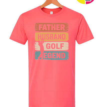 Father Husband Golf Legend Tee