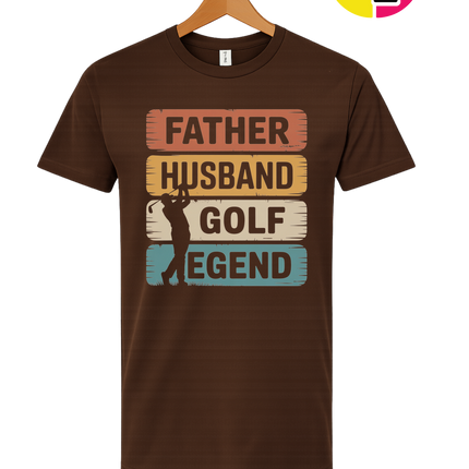 Father Husband Golf Legend Tee
