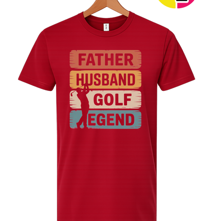 Father Husband Golf Legend Tee