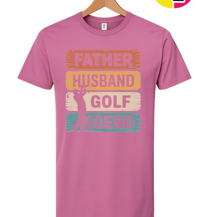 Father Husband Golf Legend Tee
