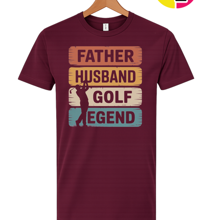 Father Husband Golf Legend Tee