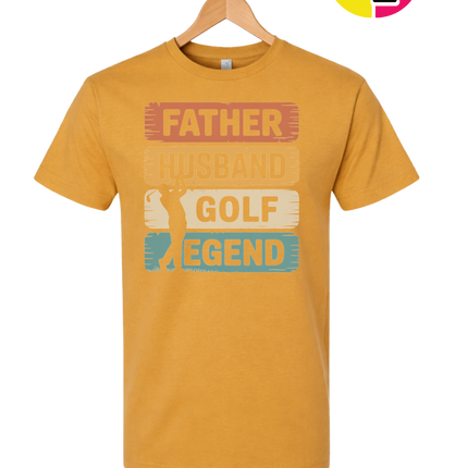 Father Husband Golf Legend Tee