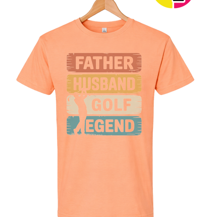 Father Husband Golf Legend Tee