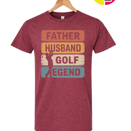 Father Husband Golf Legend Tee