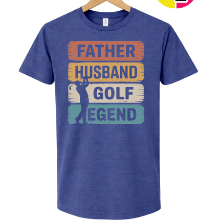 Father Husband Golf Legend Tee