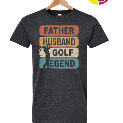 Father Husband Golf Legend Tee