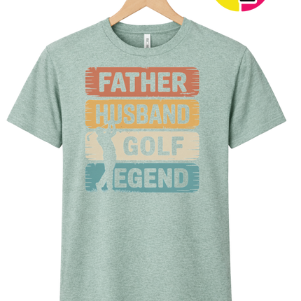 Father Husband Golf Legend Tee