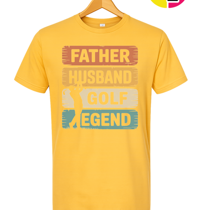Father Husband Golf Legend Tee
