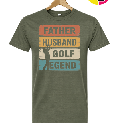 Father Husband Golf Legend Tee