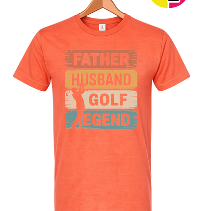 Father Husband Golf Legend Tee