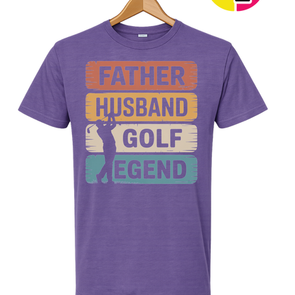 Father Husband Golf Legend Tee