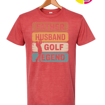 Father Husband Golf Legend Tee
