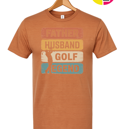 Father Husband Golf Legend Tee