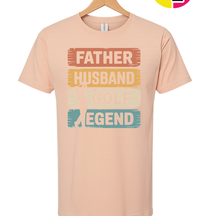 Father Husband Golf Legend Tee