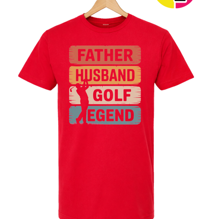 Father Husband Golf Legend Tee