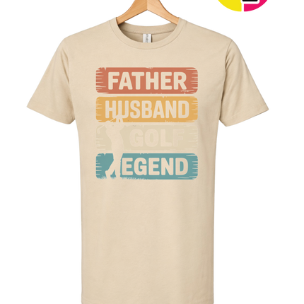 Father Husband Golf Legend Tee