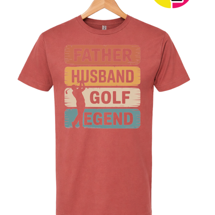 Father Husband Golf Legend Tee