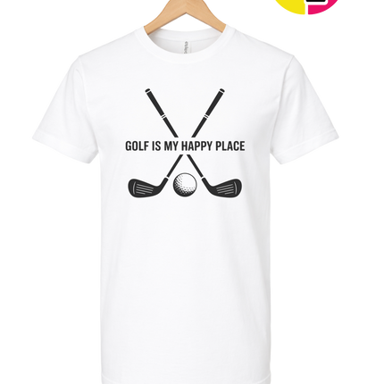Golf Is My Happy Place Tee