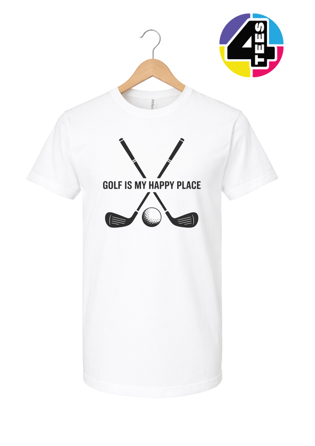 Golf Is My Happy Place Tee
