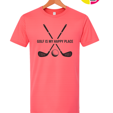 Golf Is My Happy Place Tee