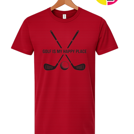 Golf Is My Happy Place Tee