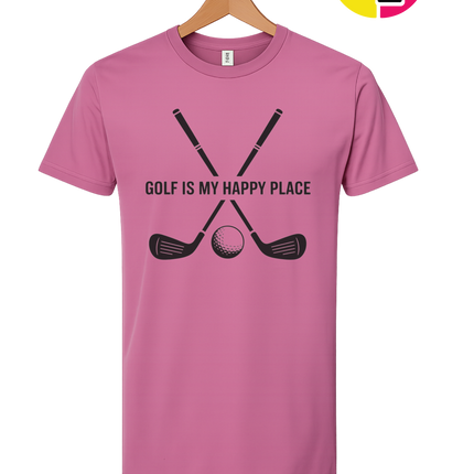 Golf Is My Happy Place Tee