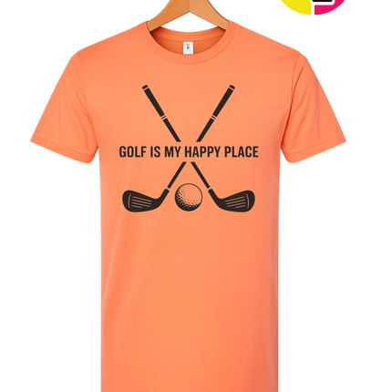 Golf Is My Happy Place Tee