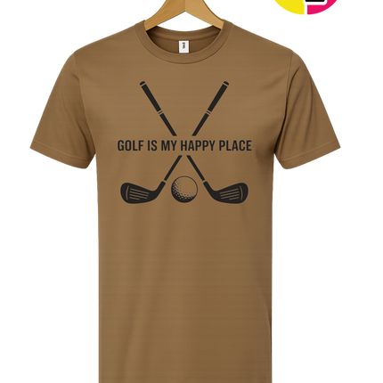 Golf Is My Happy Place Tee
