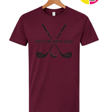 Golf Is My Happy Place Tee