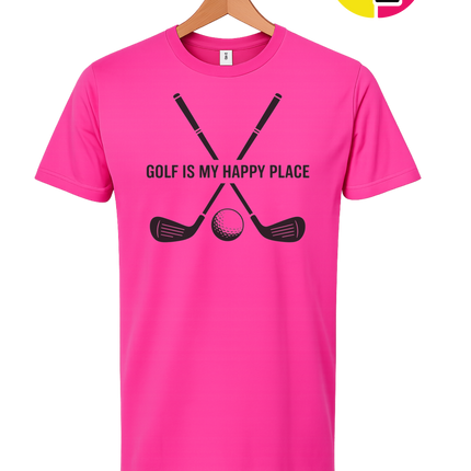 Golf Is My Happy Place Tee