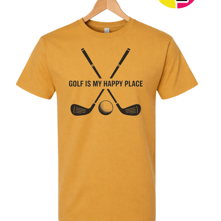 Golf Is My Happy Place Tee
