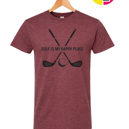 Golf Is My Happy Place Tee