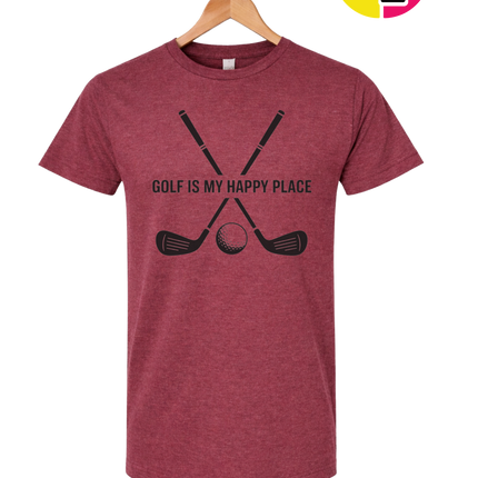 Golf Is My Happy Place Tee