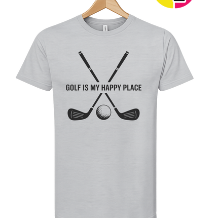 Golf Is My Happy Place Tee