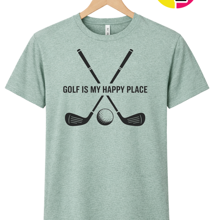 Golf Is My Happy Place Tee