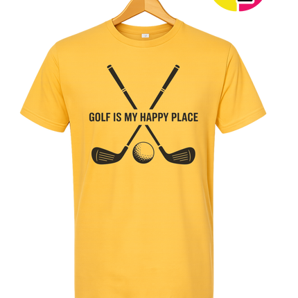 Golf Is My Happy Place Tee
