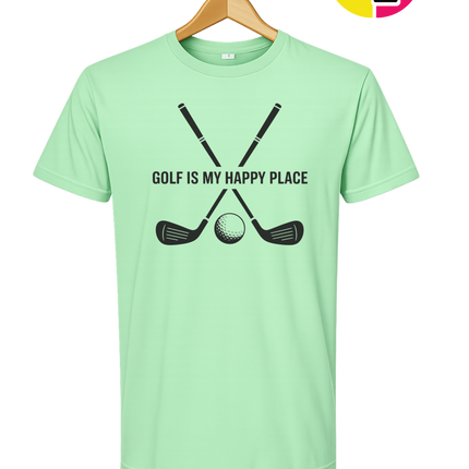 Golf Is My Happy Place Tee