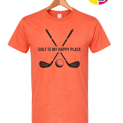 Golf Is My Happy Place Tee