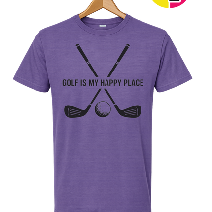 Golf Is My Happy Place Tee