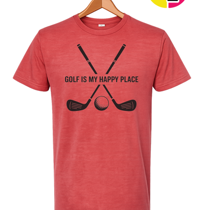 Golf Is My Happy Place Tee