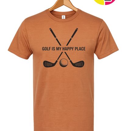 Golf Is My Happy Place Tee