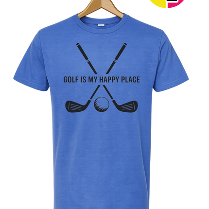 Golf Is My Happy Place Tee