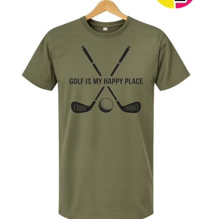 Golf Is My Happy Place Tee
