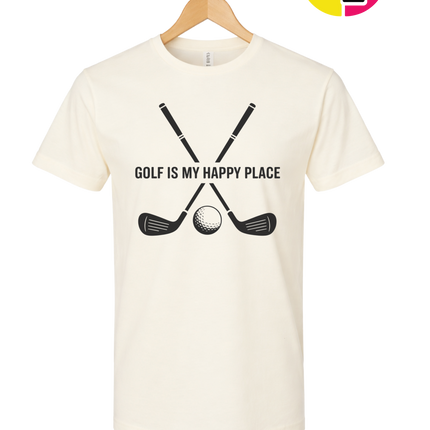 Golf Is My Happy Place Tee