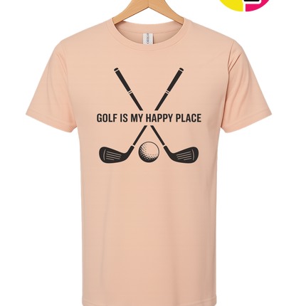 Golf Is My Happy Place Tee