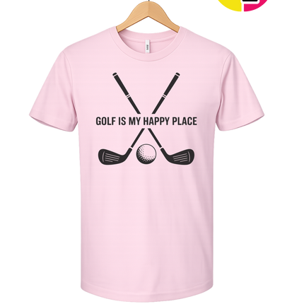 Golf Is My Happy Place Tee